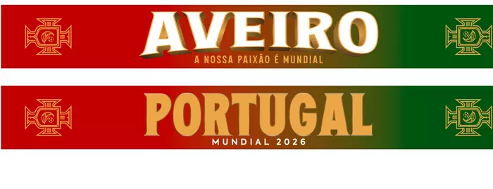 Official Aveiro 2026 World Cup Fan Zone scarf